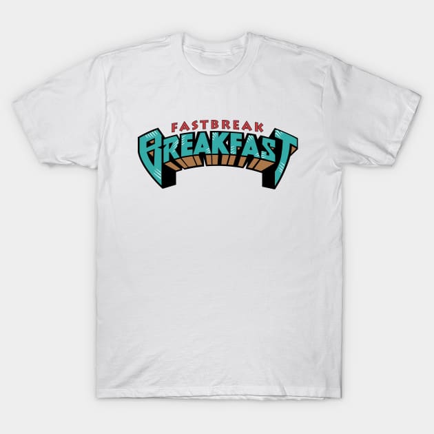 Fastbreak Breakfast Throwback Grizzlies logo T-Shirt by Fastbreak Breakfast